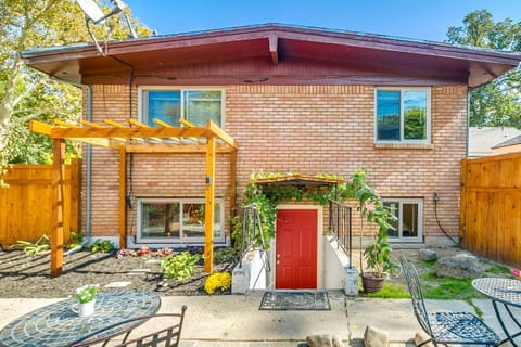 Property building, Facade/entrance, Day, Garden