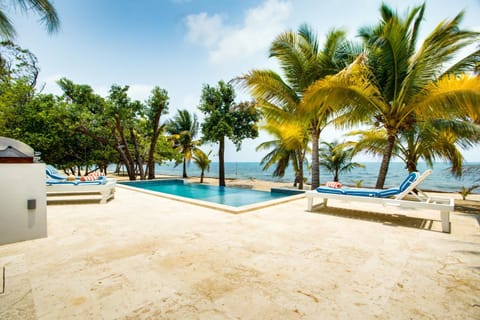 Photo Perfect-Beachfront 2 Bedroom-Infinity Pool Villa in Stann Creek District
