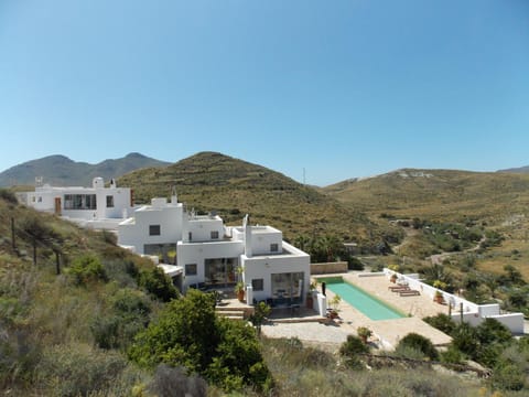 Property building, Facade/entrance, Mountain view, Pool view