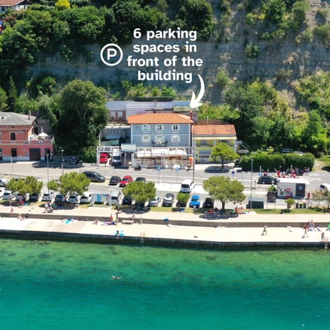 Property building, Patio, Day, Bird's eye view, Summer, Beach, Sea view, Location