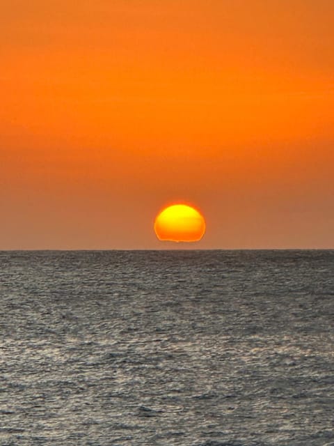 Natural landscape, Beach, Sunset