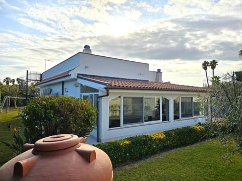 Property building, Garden view