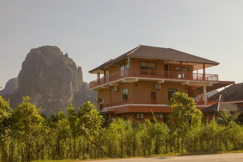 Property building, Natural landscape, Mountain view