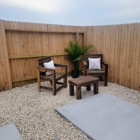 Patio, Day, Seating area