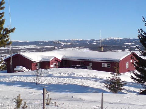 Property building, Winter, Mountain view