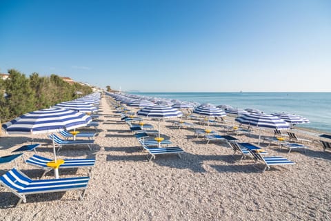 Beach, sunbed