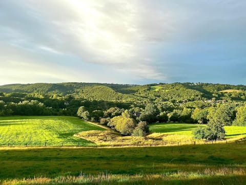 Spring, Natural landscape, Mountain view