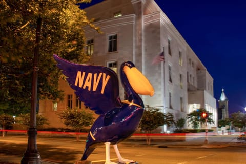 Downtown Navy Blue House in Pensacola