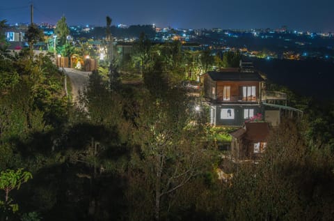 Property building, Night, Neighbourhood, Natural landscape, City view, Street view