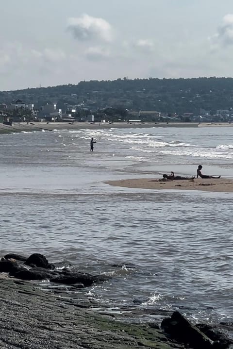 People, Beach, Sea view