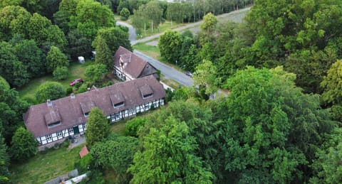 Property building, Day, Neighbourhood, Natural landscape, Bird's eye view, Street view