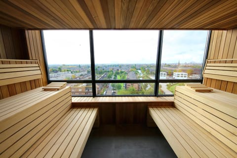 Sauna, City view