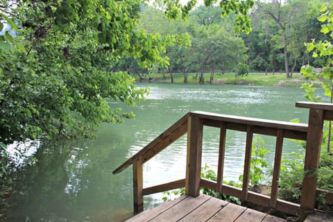 Guadalupe River Getaway - 140 Feet of Beautiful Waterfront! House in Canyon Lake