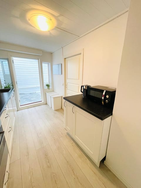 Kitchen or kitchenette, minibar