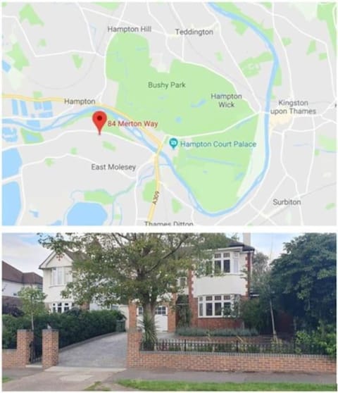 Merton House, fully serviced studio apartment Eigentumswohnung in Molesey
