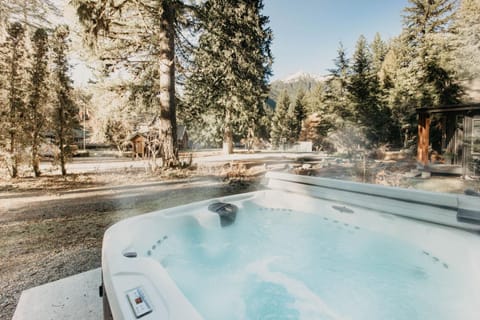 54SL - Hot Tub - Pets OK - Sleeps 4 cabin Maison in Glacier