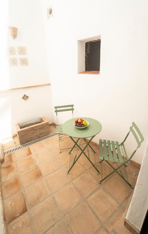 Patio, Seating area, Inner courtyard view