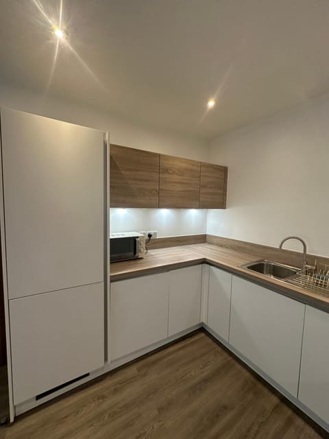 Kitchen or kitchenette, minibar