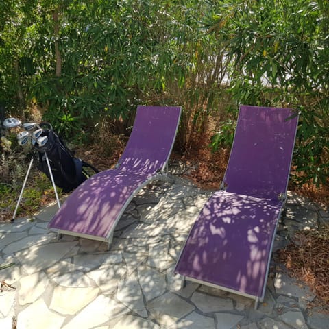 Day, Garden, sunbed