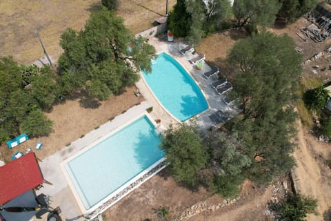 Bird's eye view, Swimming pool