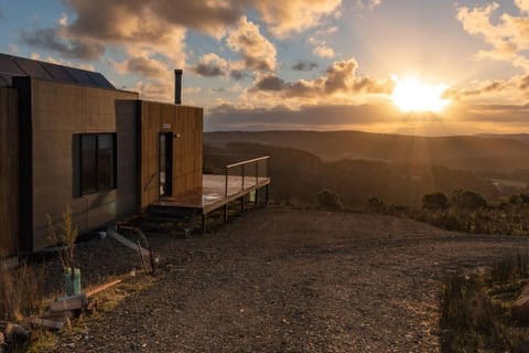 Natural landscape, Mountain view, Sunset