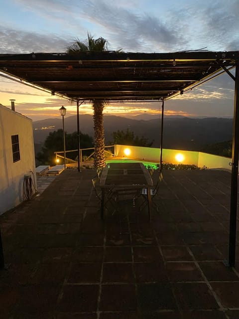 Patio, View (from property/room), Balcony/Terrace, Pool view, Sunset