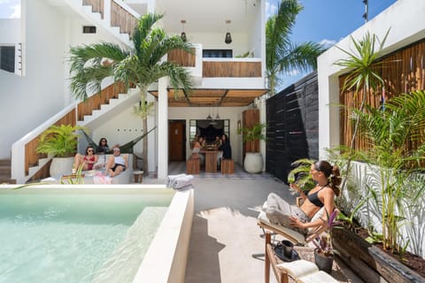 Private villa Maxanab 7rooms pool + Beach club Villa in Tulum