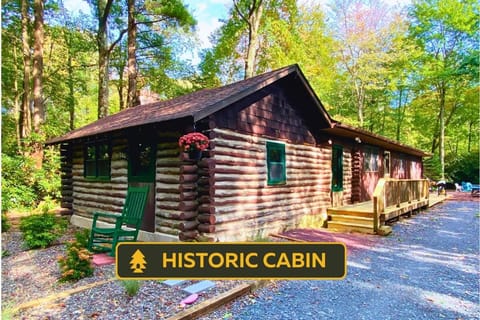 Sycamore Camp - Historic Log Cabin Reimagined House in Tunkhannock Township