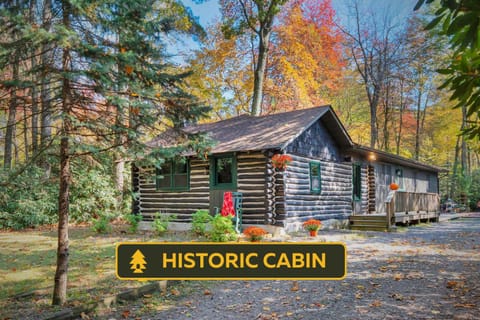 Sycamore Camp - Historic Log Cabin Reimagined House in Tunkhannock Township