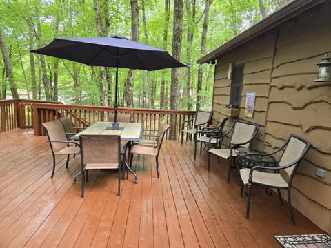 Harmony in the Woods Chalet in Hickory Run State Park