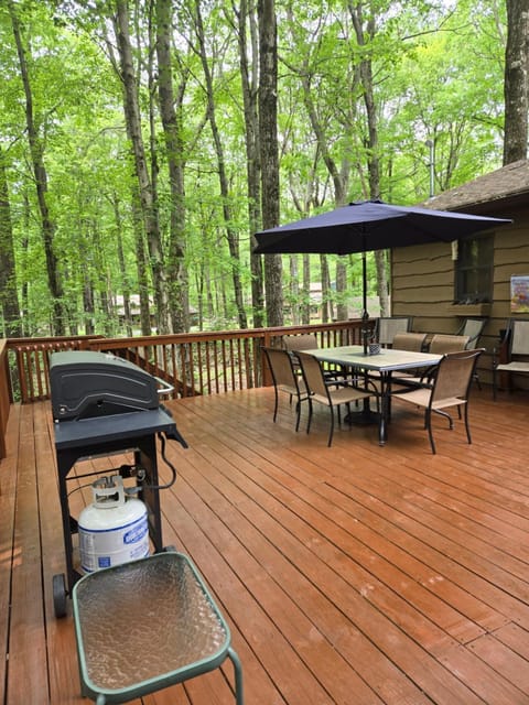 Harmony in the Woods Chalet in Hickory Run State Park