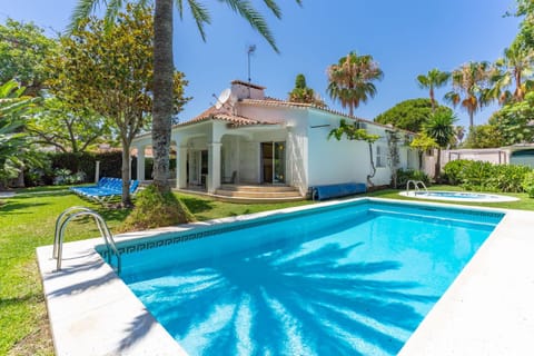 Property building, Living room, Swimming pool