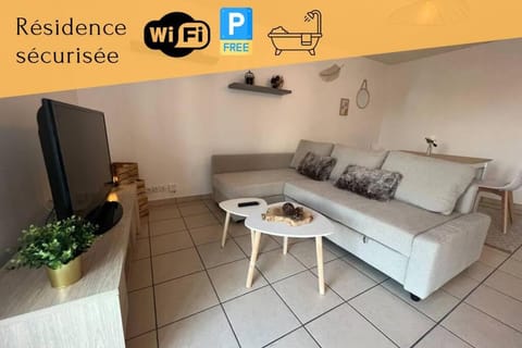 Appartement Spacieux avec parking privé Apartment in Blois