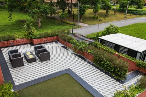 Patio, Balcony/Terrace, Garden view