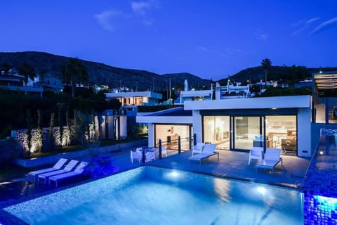 Luxury Beachfront Villa Selenia Gold in Sounio Villa in East Attica Regional Unit, Greece