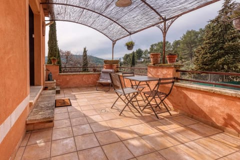 Natural landscape, Balcony/Terrace, Mountain view