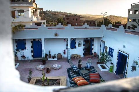 Property building, Seating area, Mountain view