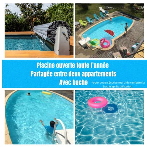 Gîte évasion * Terrasse * Piscine * Parking privé * Apartment in Trégunc