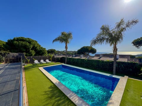 Garden, Sea view, Swimming pool, sunbed