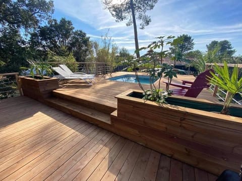 Villa OHANA pour 8 personnes avec piscine et cuisine d'été. Wifi gratuit Villa in Capbreton