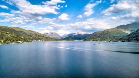 Nearby landmark, Day, Natural landscape, Lake view, Mountain view, River view