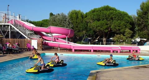 Property building, People, Aqua park, Swimming pool, group of guests