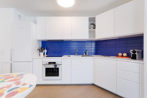 Kitchen or kitchenette, kitchen