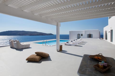 CasaDei Pool 4-BDR Sea View Villas 'Anemos' & 'Petra' with Nighttime Security Guard" Villa in Mykonos, Mikonos 846 00, Greece