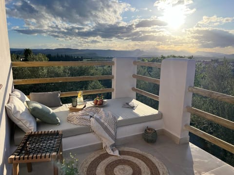 Natural landscape, View (from property/room), Balcony/Terrace, Mountain view