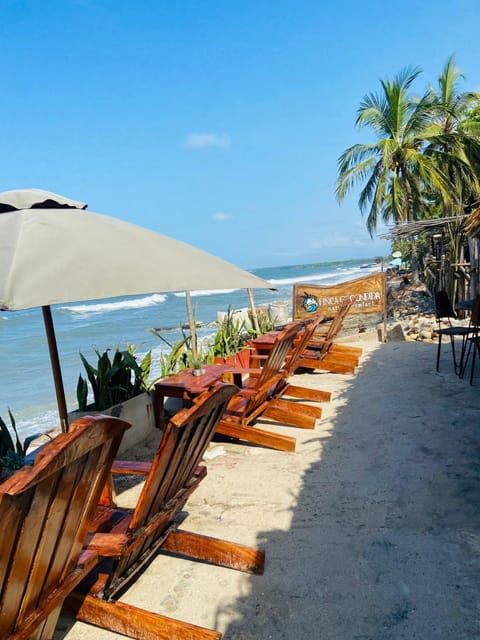 Day, Natural landscape, Beach, Sea view, sunbed