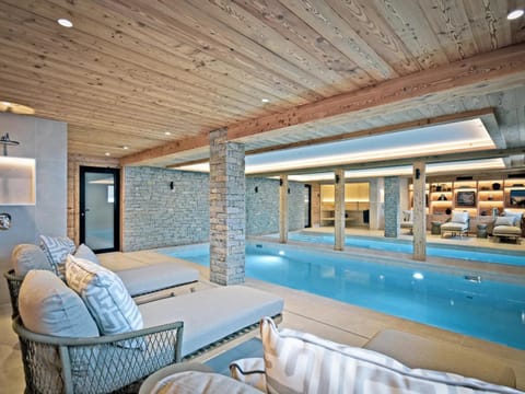 Chalet luxueux avec piscine intérieure et sauna - 5 chambres, 12 pers., proche commerces et pistes - FR-1-613B-44 Chalet in St Martin Belleville