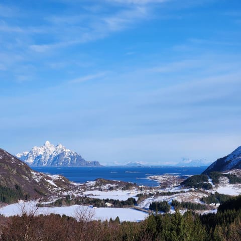 Spring, Day, Natural landscape, Mountain view