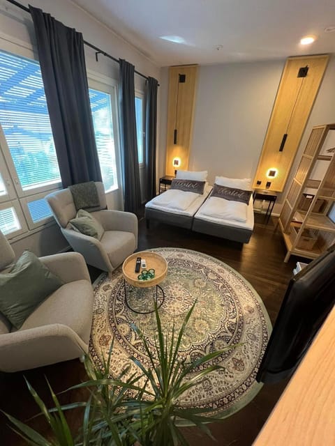 Bed, Living room, Photo of the whole room, Bedroom