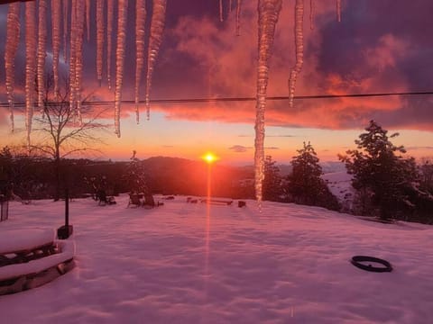 Winter, Sunset
